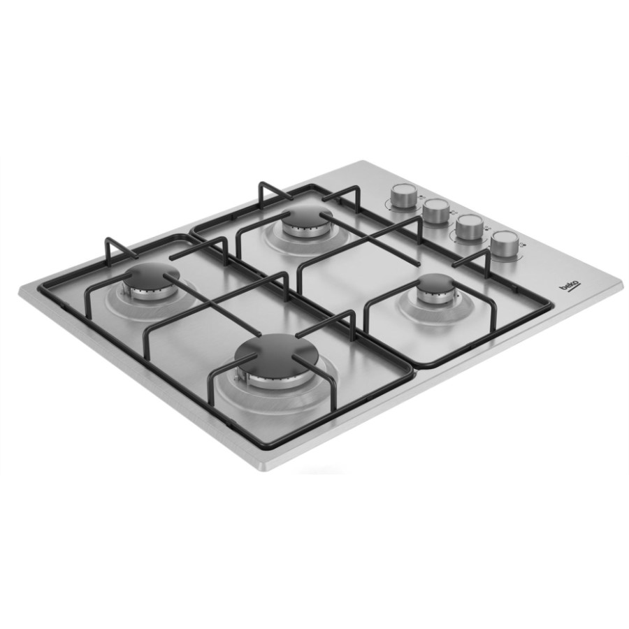 additioanl image for  Beko Hob Gas 4 Burners S/S 61 cm 
